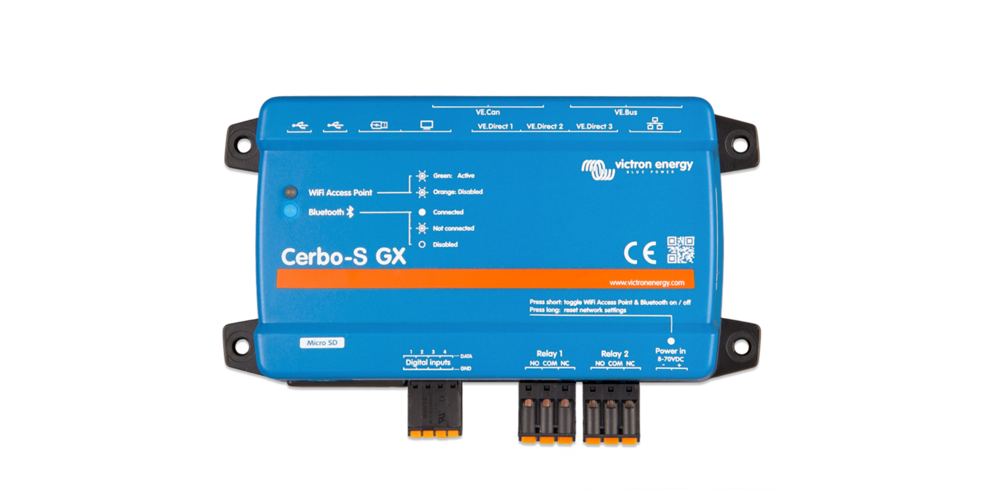 Victron Cerbo-S GX Karavan İzleme ve Kontrol Sistemi