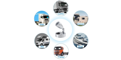 Karavan & Tekne Döner Tip LED Okuma Lambası 12V