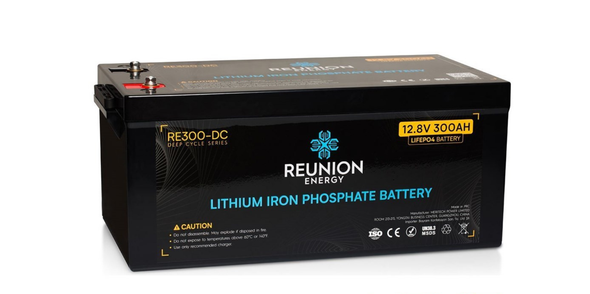 Reunion Seri Bağlanabilen Lityum Akü 12V 300AH