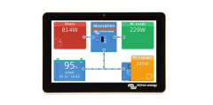 Victron GX Touch 50 Karavan Sistem Akü İzleme Ekranı