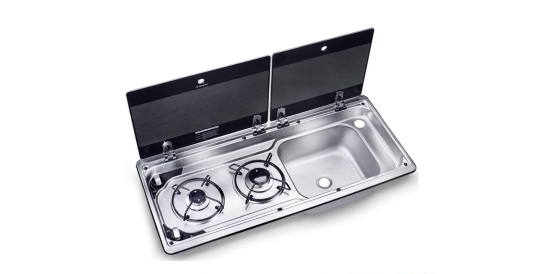 Dometic MO 9722R Kombinasyonlu Çift Gözlü Ocak&Eviye