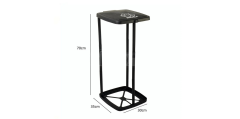 Karavan & Tekne Katlanır Çöp Kutusu 50 Litre
