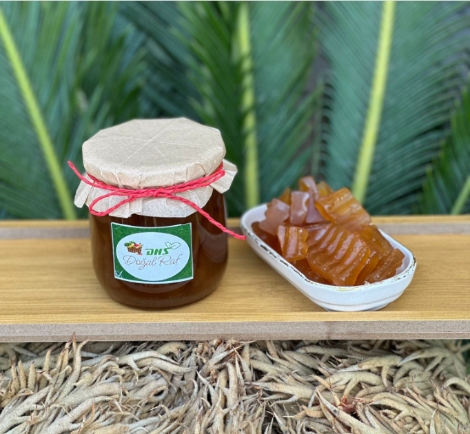 Kirece Yatırılmış Çıtır Çıtır Doğal Bal Kabağı Reçeli