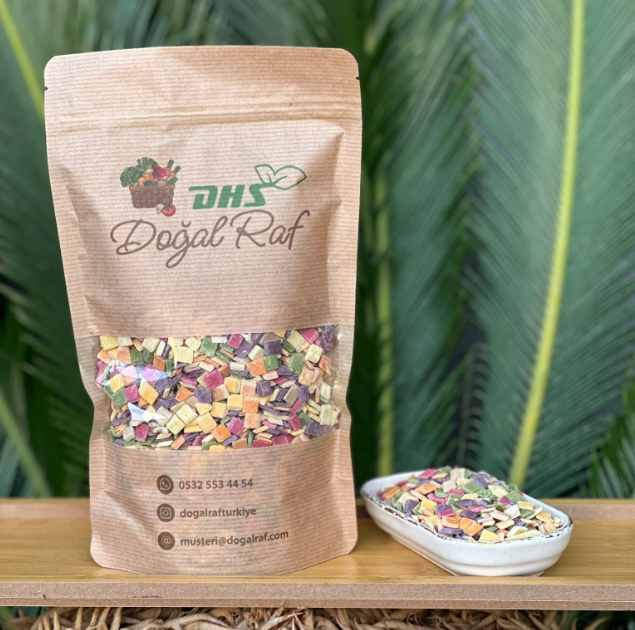 Doğal Ev Yapımı Taze Çorbalık Sebzeli Kesme