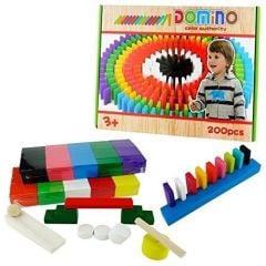 Toptan Ahşap 200 Parça  Domino