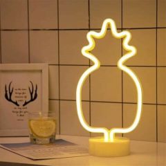 Toptan Ananas Modelli Neon Led Gece Lambası