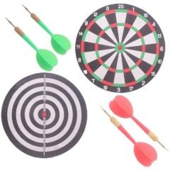 Toptan Oyuncak Çift Taraflı Dart Oyunu 12 İNÇ