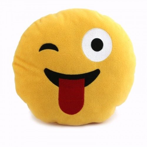 Toptan Emoji Yastık Dil Çıkartan Surat Modeli