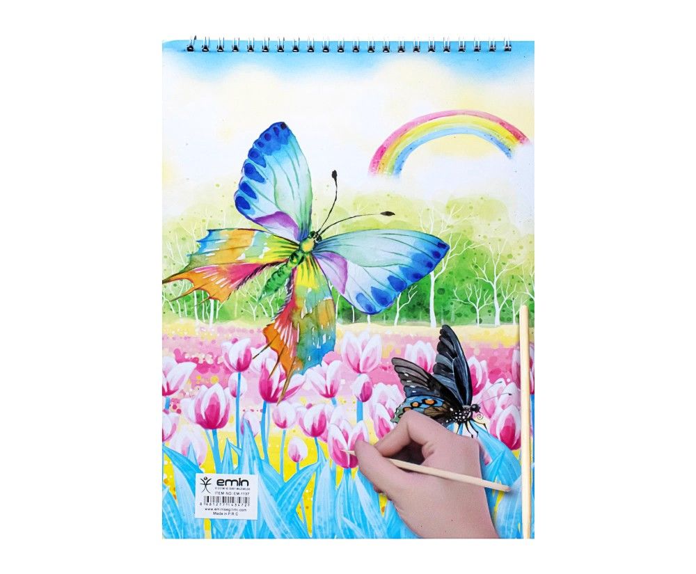 Toptan Sihirli Defter A4 Renkli emn