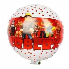 Toptan Folyo Balon Yuvarlak Kırmızı Roblox Model