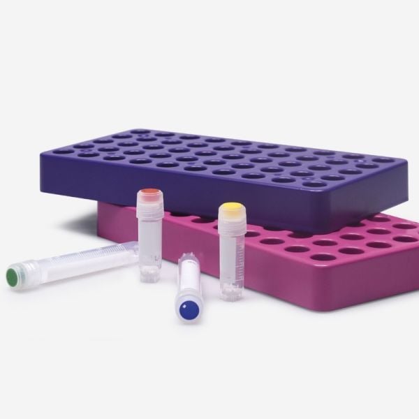 Cryo Tüp Standı - 50 Yuvalı