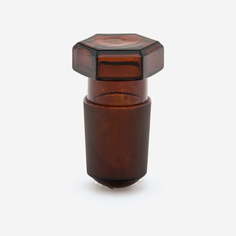 Tıpa - Cam - Amber - Altıgen