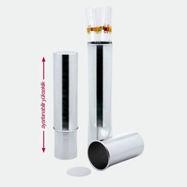 Kutu - Pipetler İçin - Alüminyum