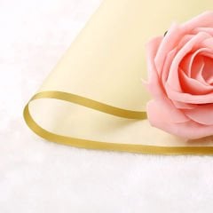 Çerçeveli Saydam Çiçek Ambalajı - Parlak Renkler