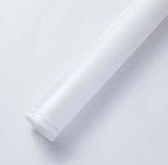 Kenarı Buzlu ve Çizgili Saydam Çiçek Ambalajı