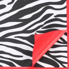 Zebra Çiçek Buketi Amabalajı