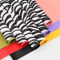 Zebra Çiçek Buketi Amabalajı
