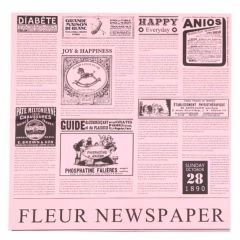 Fleur Newspaper Yazılı Gazete Buketlik