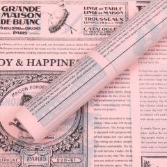 Fleur Newspaper Yazılı Gazete Buketlik Pembe