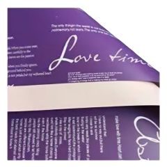 Love Time Yazılı Çiçek Ambalajı