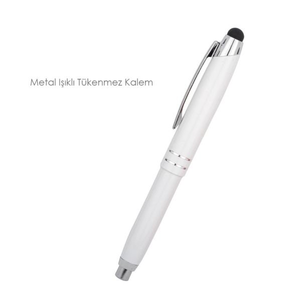 50524 - Promosyon Işıklı Metal Kalem
