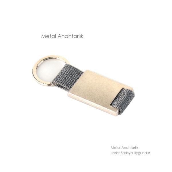 57067 - Dayanıklı Promosyon Metal Anahtarlık