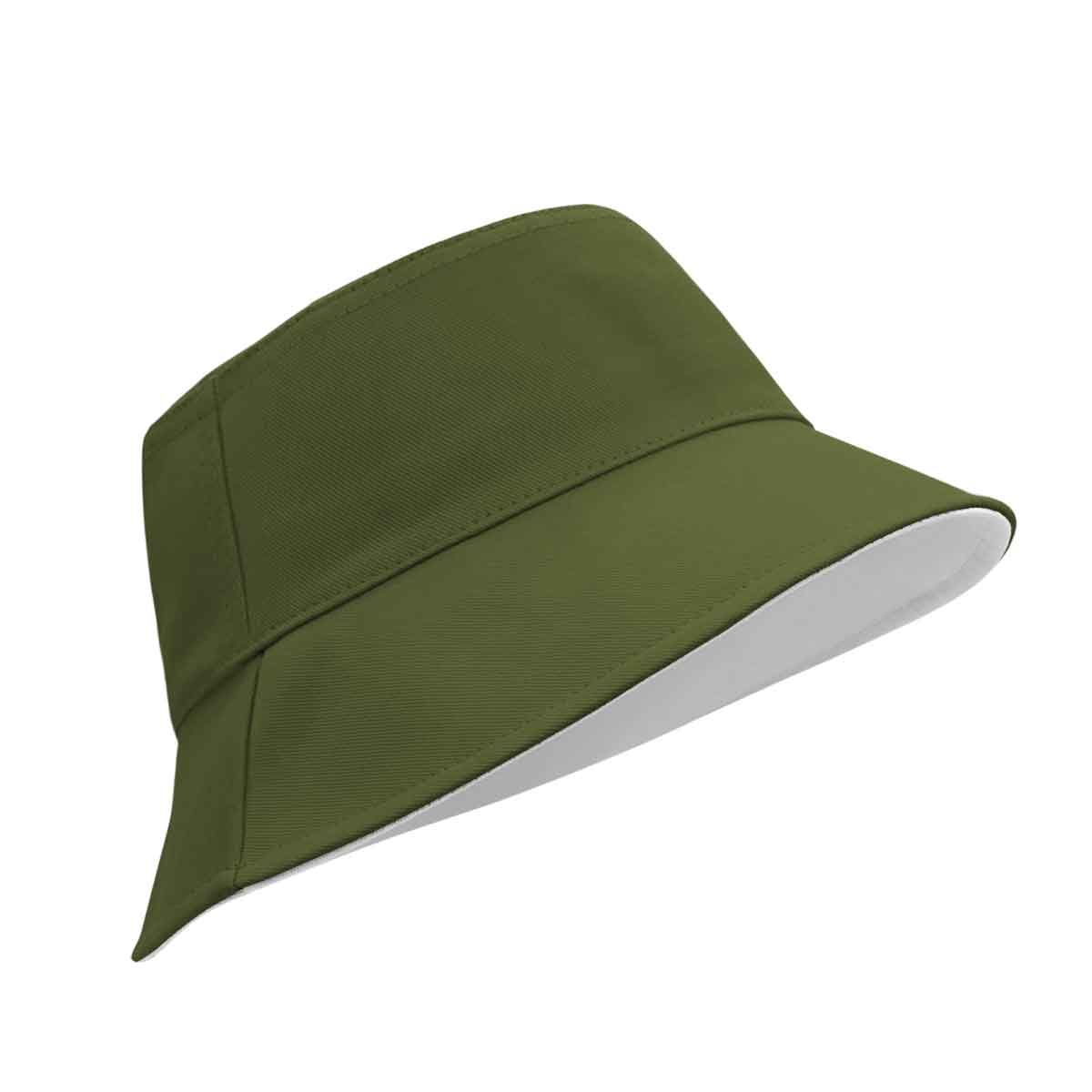 Haki Yeşil Renk - Ucuz ve Ekonomik Balıkçı Şapkası