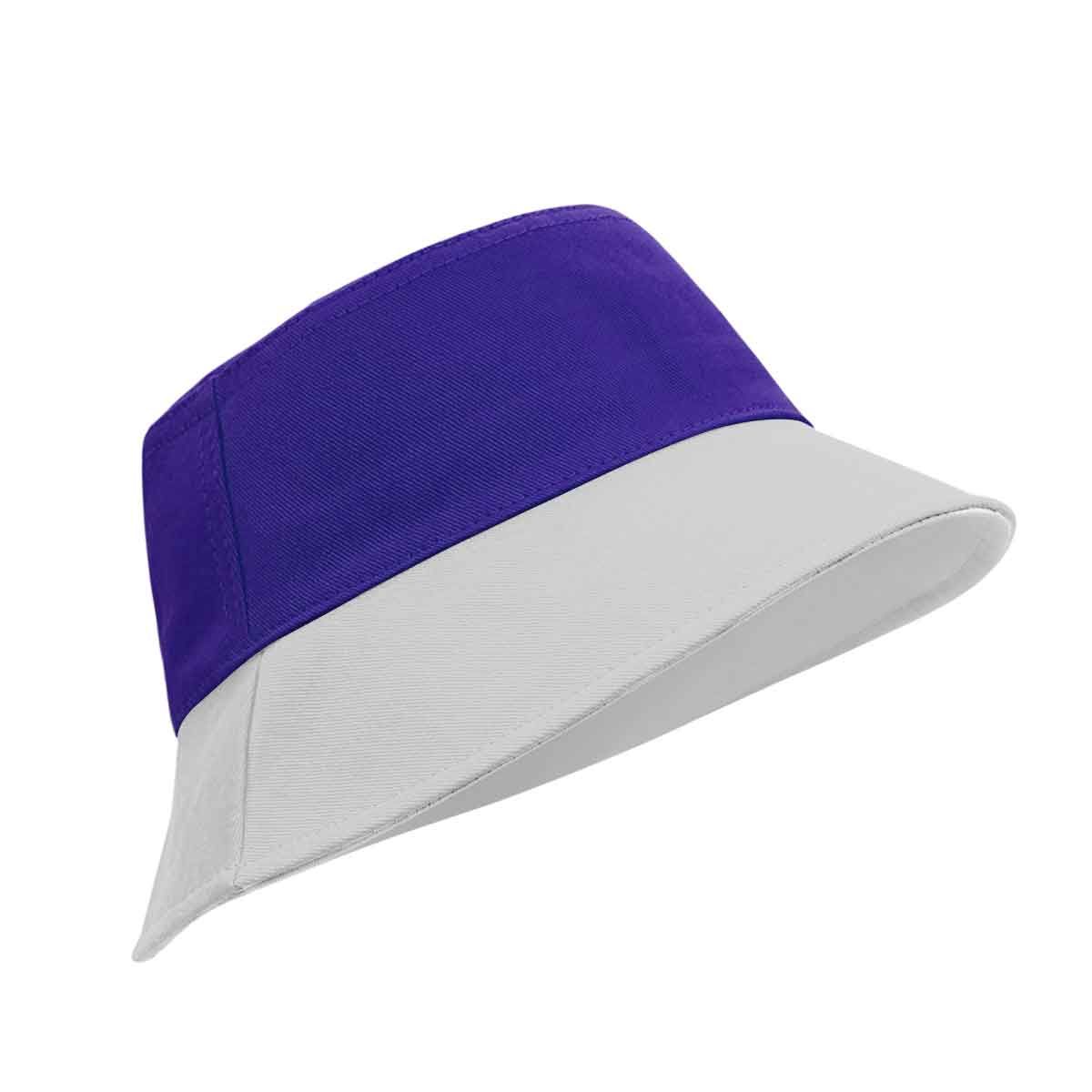 Lacivert Beyaz Promosyon Balıkçı Şapkası