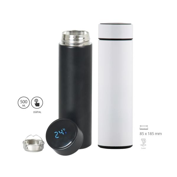 Promosyon Dijital Göstergeli Termos - 450 ml
