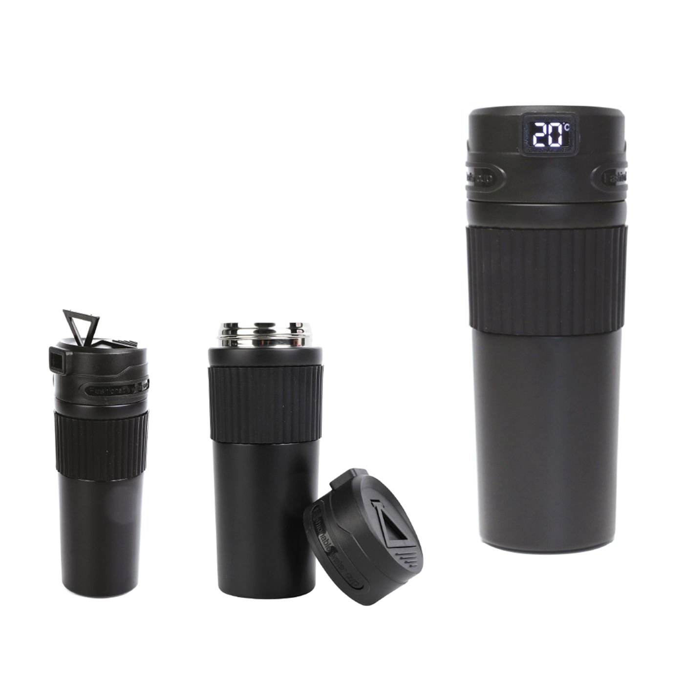 Dijital Derece Göstergeli Termos - 480ml