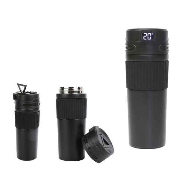 Dijital Derece Göstergeli Termos - 480ml