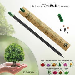 Domates Tohumlu Siyah Latalı Kurşun Kalem