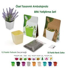 Promosyon Çantalı ve Tohumlu Bitki Dikim Seti