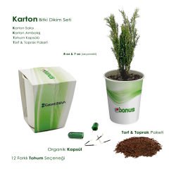 Toprak Sevgisi  - Bitki Dikim Seti (Karton) - Farklı Tohum Seçenekleri