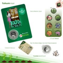Yuvarlak Model - Promosyon Tohum Kartı