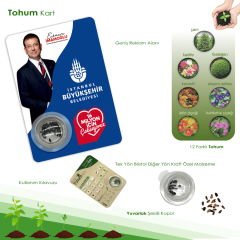 Yuvarlak Model - Promosyon Tohum Kartı