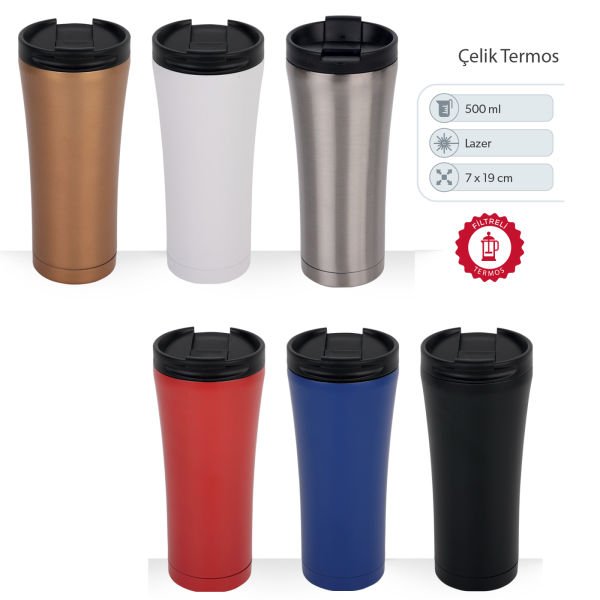 Çelik Termos - 500 ml