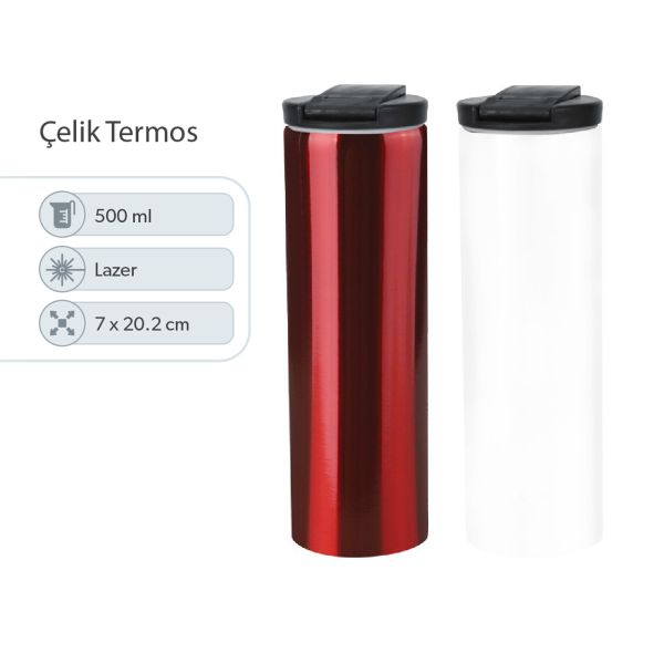 Çelik Termos - 500 ml