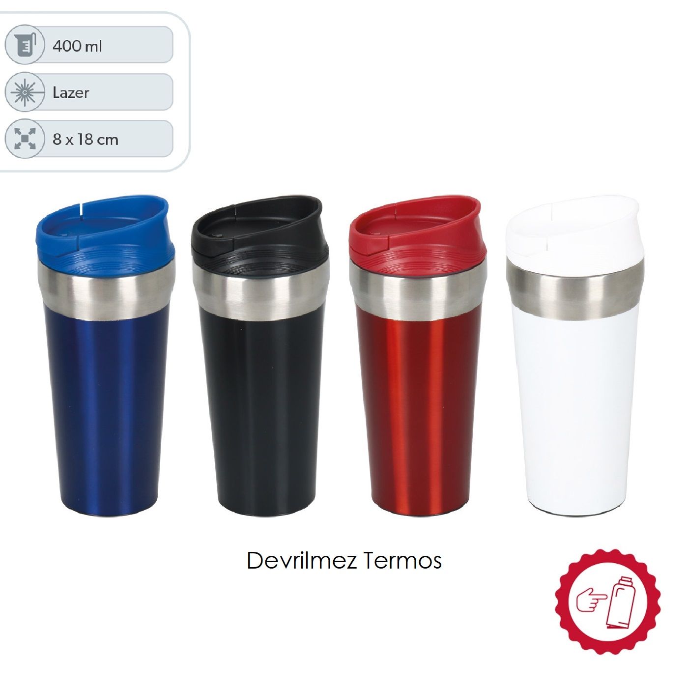 Devrilmez Termos - 400 ml