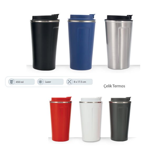 Çelik Termos - 450ml