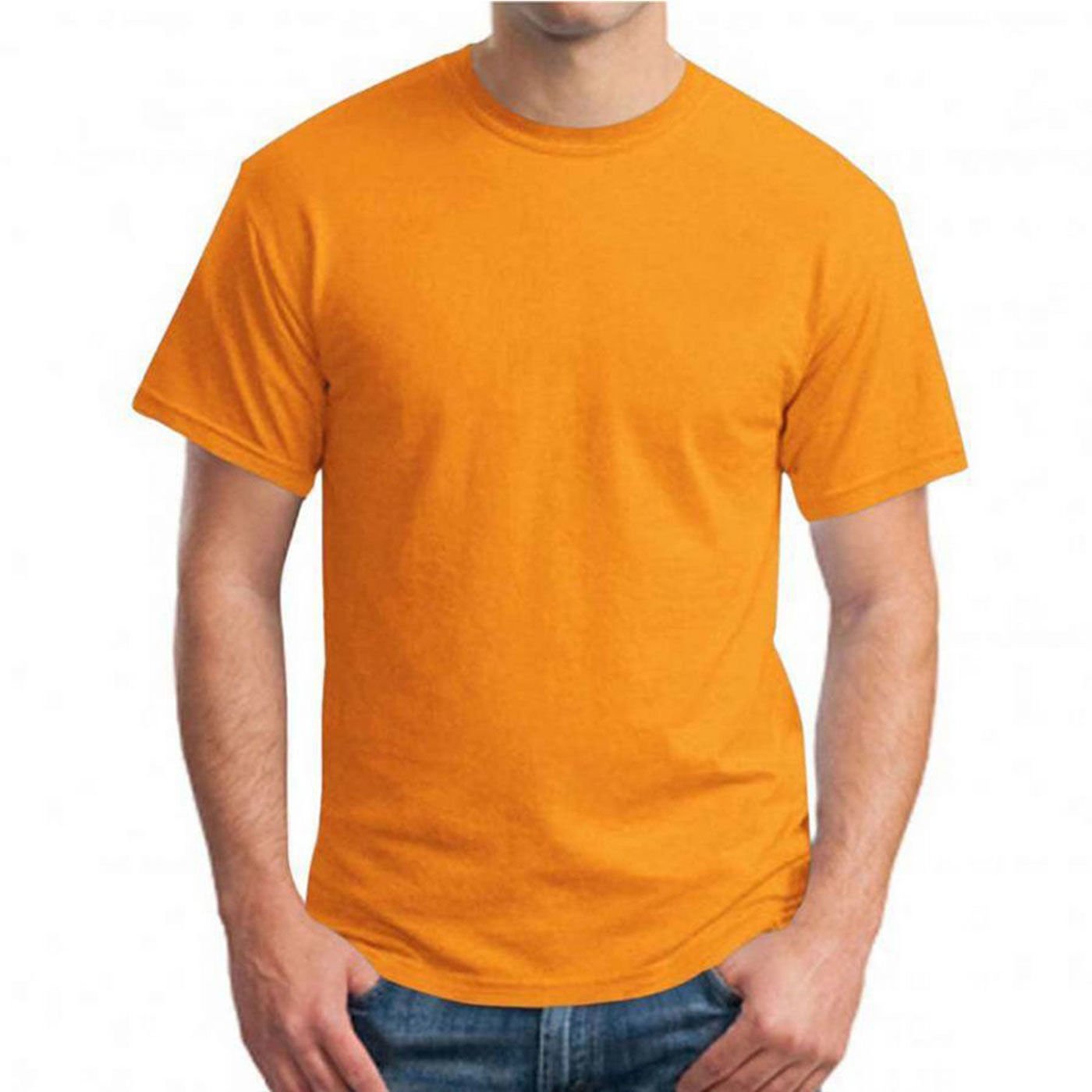 Modern Tarzıyla Turuncu ( Orange ) T-Shirt