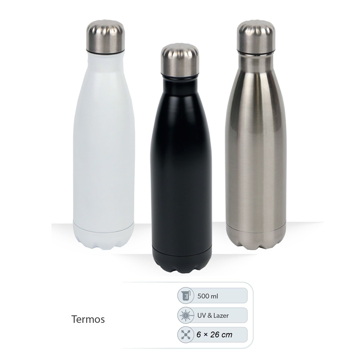 Çelik Termos - 500 ml