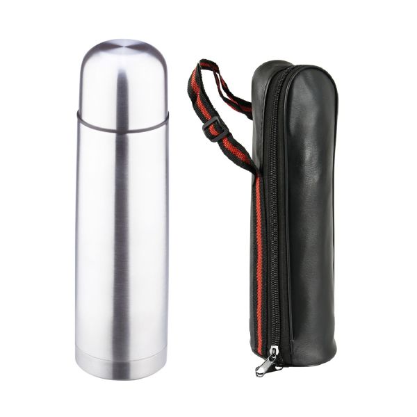 Deri Kılıflı 750 ml Termos