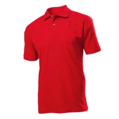 Yakalı Kırmızı T-Shirt