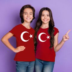Çocukların Favorisi Beyaz T-Shirt