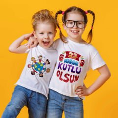Çocuk Modası Gri T-shirt