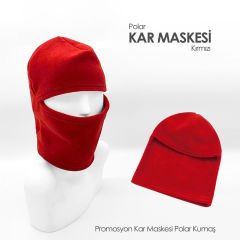 Promosyon Kar Maskesi ve Boyunluklu Bere