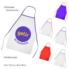 Pratik Koruma Sağlayan Promosyon Kasap Önlüğü