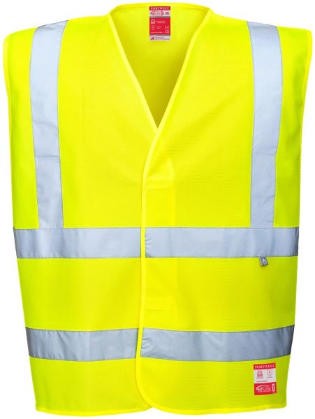 Hi-Vis Antistatik Alev Almaz Yelek