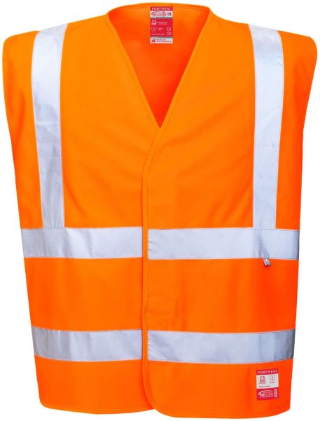 Hi-Vis Antistatik Alev Almaz Yelek